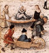 CRANACH, Lucas the Elder The Fountain of Youth (detail) sd oil painting picture wholesale